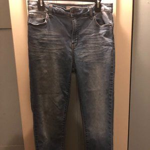 Most Collection Size 15/32 Skinny Slim Straight Blue Jeans